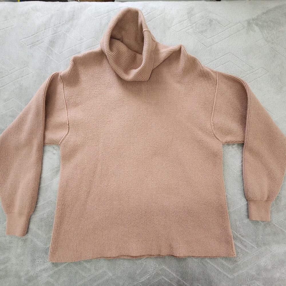 Free people pink turtleneck sweater XS